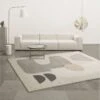 Tapis Cocooning Design Graphique Abstrait  • Moment Cocooning -Maison Série 74855 qwdqq9 1