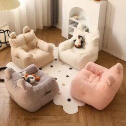 Mini Fauteuil De Lecture En Peluche Pour Enfants • Moment Cocooning