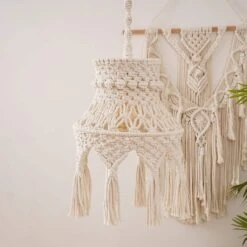 Abat-jour Cocooning En Macramé • Moment Cocooning 10 Abat-jour Cocooning En Macramé • Moment Cocooning -Maison Série 76368 v9e988
