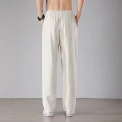 Pantalon De Jogging Fluide, Coupe Droite Pour Homme • Moment Cocooning -Maison Série 76426 ft2rr3