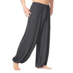 Pantalon Sarouel Style Pantalon De Yoga Pour Homme • Moment Cocooning -Maison Série 76669 3b38yw