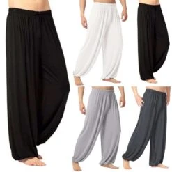 Pantalon Sarouel Style Pantalon De Yoga Pour Homme • Moment Cocooning