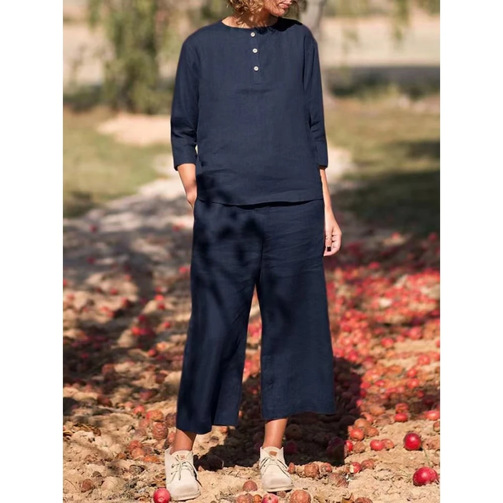 Ensemble Cocooning En Coton Et Lin Style Bohème • Moment Cocooning 6 Ensemble Cocooning En Coton Et Lin Style Bohème • Moment Cocooning – Image 4