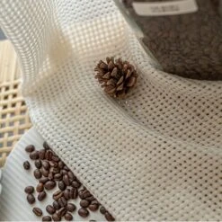 Rideau Léger En Maille De Coton Et Lin • Moment Cocooning