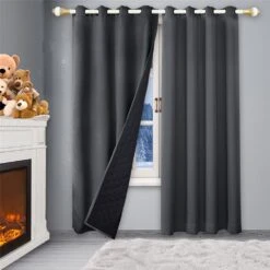 Rideau D’isolation Thermique Molletonné • Moment Cocooning