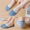5 Paires De Chaussettes Invisibles Et Antidérapantes En Coton Pour Femme • Moment Cocooning