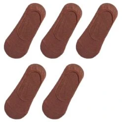 5 Paires De Chaussettes Invisibles Et Antidérapantes En Coton Pour Femme • Moment Cocooning -Maison Série 80014 qmqpao