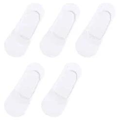 5 Paires De Chaussettes Invisibles Et Antidérapantes En Coton Pour Femme • Moment Cocooning -Maison Série 80014 u94hu1