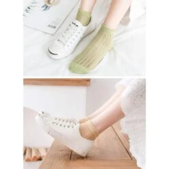 5 Paires De Chaussettes Courtes En Maille Fine Pour Femmes • Moment Cocooning 27 5 Paires De Chaussettes Courtes En Maille Fine Pour Femmes • Moment Cocooning -Maison Série 80075 496c5e