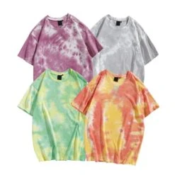 T-shirt Ample Tie And Dye Unisexe • Moment Cocooning