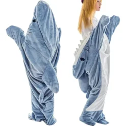 Pyjama En Forme De Requin Pour Adultes • Moment Cocooning