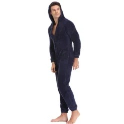 Pyjama à Capuche Pour Hommes Adultes • Moment Cocooning -Maison Série 85839 dey532