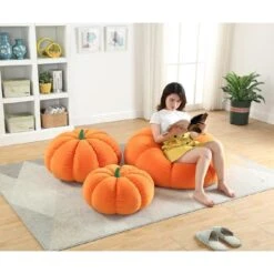 Pouf En Forme De Citrouille -Maison Série 8725 9cbff7