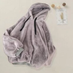 Sweat Peluche à Capuche • Moment Cocooning -Maison Série 9258 4fb502