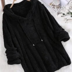 Pull à Capuche Peluche • Moment Cocooning -Maison Série 9279 06b008