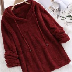 Pull à Capuche Peluche • Moment Cocooning -Maison Série 9279 8ba107