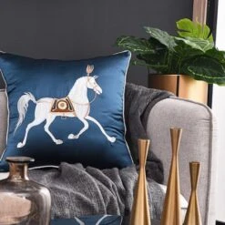 Coussin Cheval Oriental • Moment Cocooning
