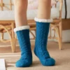Chaussettes Fourrées Aspect Tricot • Moment Cocooning