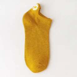 Chaussettes Marguerites • Moment Cocooning -Maison Série Chaussettes cor ennes d t pour femmes jolies chaussettes fleurs 10