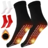 Chaussettes Unisexes Effet Chauffant • Moment Cocooning 1 Chaussettes Unisexes Effet Chauffant • Moment Cocooning -Maison Série Chaussettes magn tiques auto chauffantes pour hommes et femmes chaussettes de Massage confortables chauffantes et isol