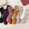 Chaussettes à Volants • Moment Cocooning -Maison Série Chaussettes volants pour femmes kawaii calcetines de la mujer mignonnes femmes meias mujer skarpetki meia calcetas