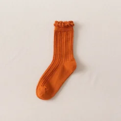 Chaussettes à Volants • Moment Cocooning -Maison Série Chaussettes volants pour femmes kawaii calcetines de la mujer mignonnes femmes meias mujer skarpetki meia calcetas 9