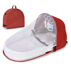 Lit De Voyage Pliant Pour Bébé • Moment Cocooning -Maison Série Lit de voyage Portable pour b b berceau multifonction avec moustiquaire couffin pliable pour nourrissons lit 1