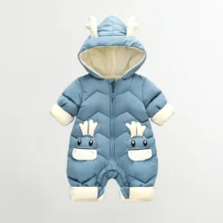 Gigoteuse Façon Combinaison De Neige Pour Bébé • Moment Cocooning -Maison Série OLEKID combinaison de neige pour b b manteau d hiver en velours pais pour nouveau n 3