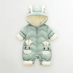 Gigoteuse Façon Combinaison De Neige Pour Bébé • Moment Cocooning -Maison Série OLEKID combinaison de neige pour b b manteau d hiver en velours pais pour nouveau n 4