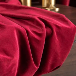 Rideau Rouge Cocooning De Théâtre • Moment Cocooning -Maison Série Rideaux fran ais am ricain pour salon salle manger chambre moderne r tro vin rouge pais 1