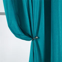 Rideau Court Occultant En Tissu De Velours • Moment Cocooning -Maison Série Rideaux occultants courts en tissu velours couleur unie gris pour fen tre de salon chambre coucher 4