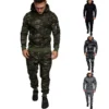 Survêtement Jogging Camo Décontracté à Capuche Pour Homme • Moment Cocooning
