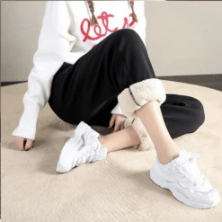 Pantalon De Jogging Polaire Pour Femme • Moment Cocooning -Maison Série jps