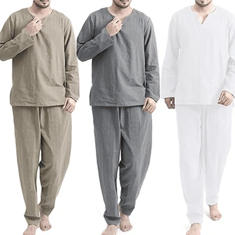 Pyjama Cocooning En Coton Uni Pour Homme • Moment Cocooning 4 Pyjama Cocooning En Coton Uni Pour Homme • Moment Cocooning – Image 2
