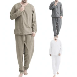 Pyjama Cocooning En Coton Uni Pour Homme • Moment Cocooning
