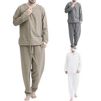 Pyjama Cocooning En Coton Uni Pour Homme • Moment Cocooning 3 Pyjama Cocooning En Coton Uni Pour Homme • Moment Cocooning