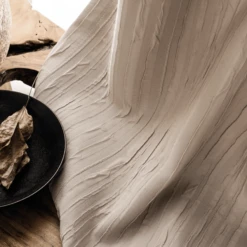 Rideau Cocooning Occultant Effet Froissé  • Moment Cocooning -Maison Série robgd