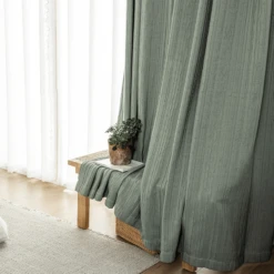 Rideau Cocooning Occultant Effet Froissé  • Moment Cocooning -Maison Série rovs